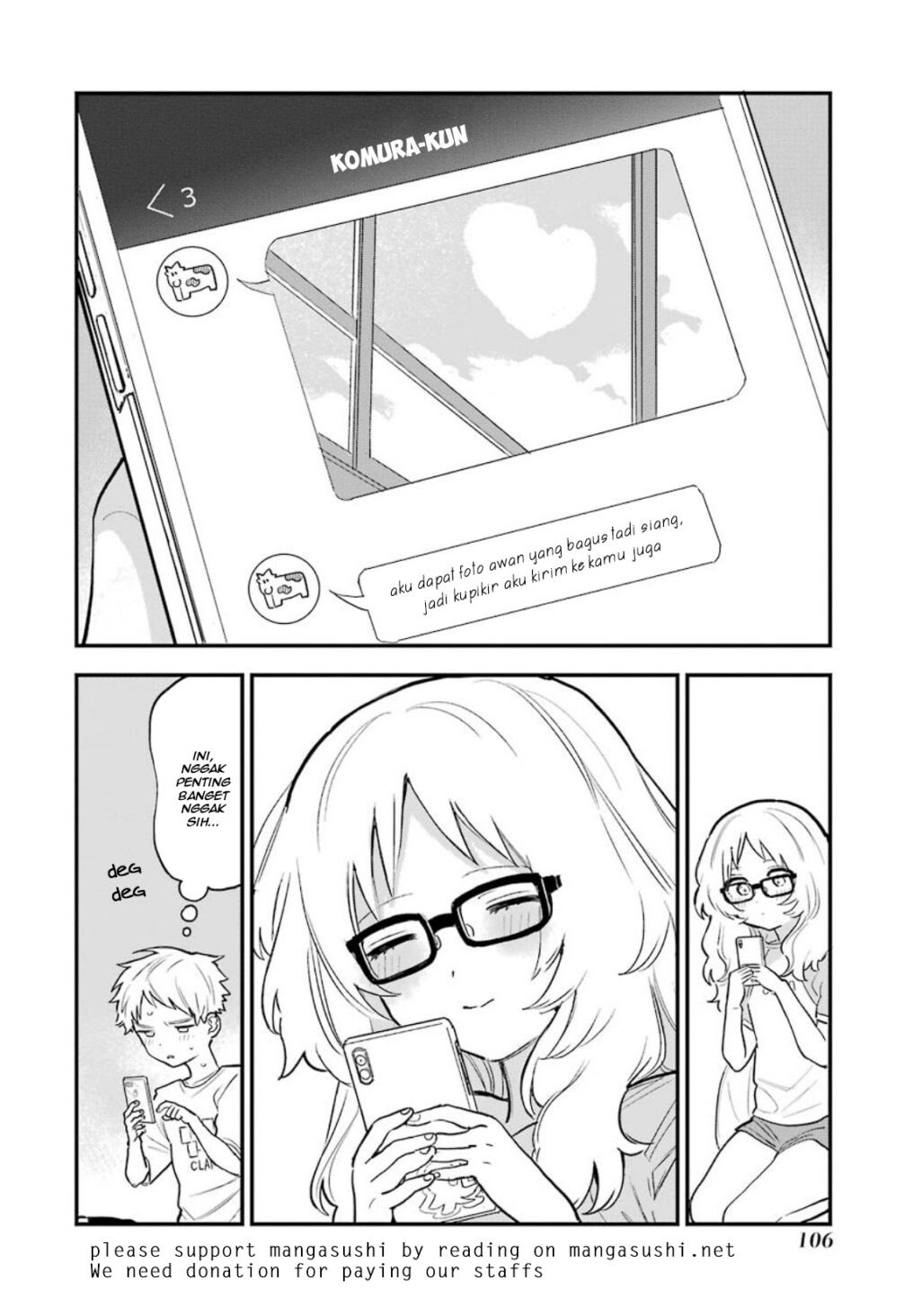 Sukinako ga Megane wo Wasureta Chapter 37 Gambar 5