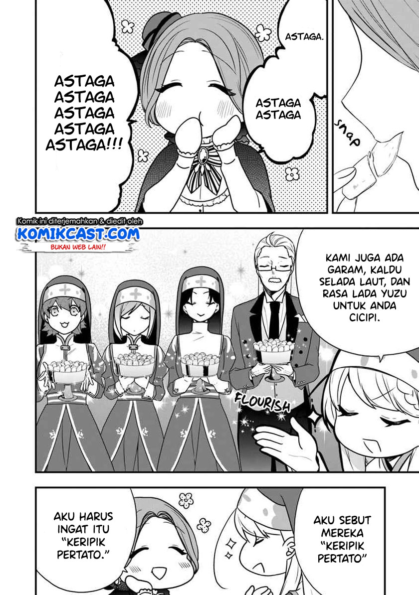 The Banished Villainess! Living the Leisurely Life of a Nun Making Revolutionary Church Food Chapter 14 Gambar 21