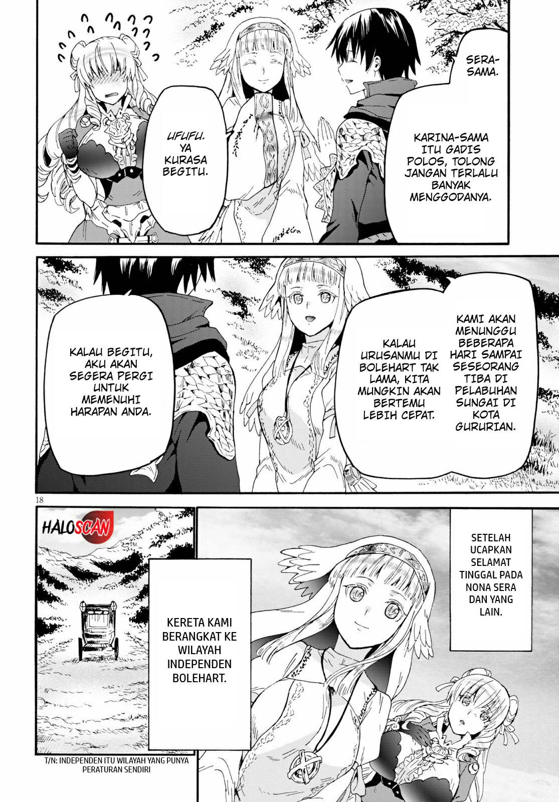 Death March kara Hajimaru Isekai Kyousoukyoku Chapter 69 Gambar 18