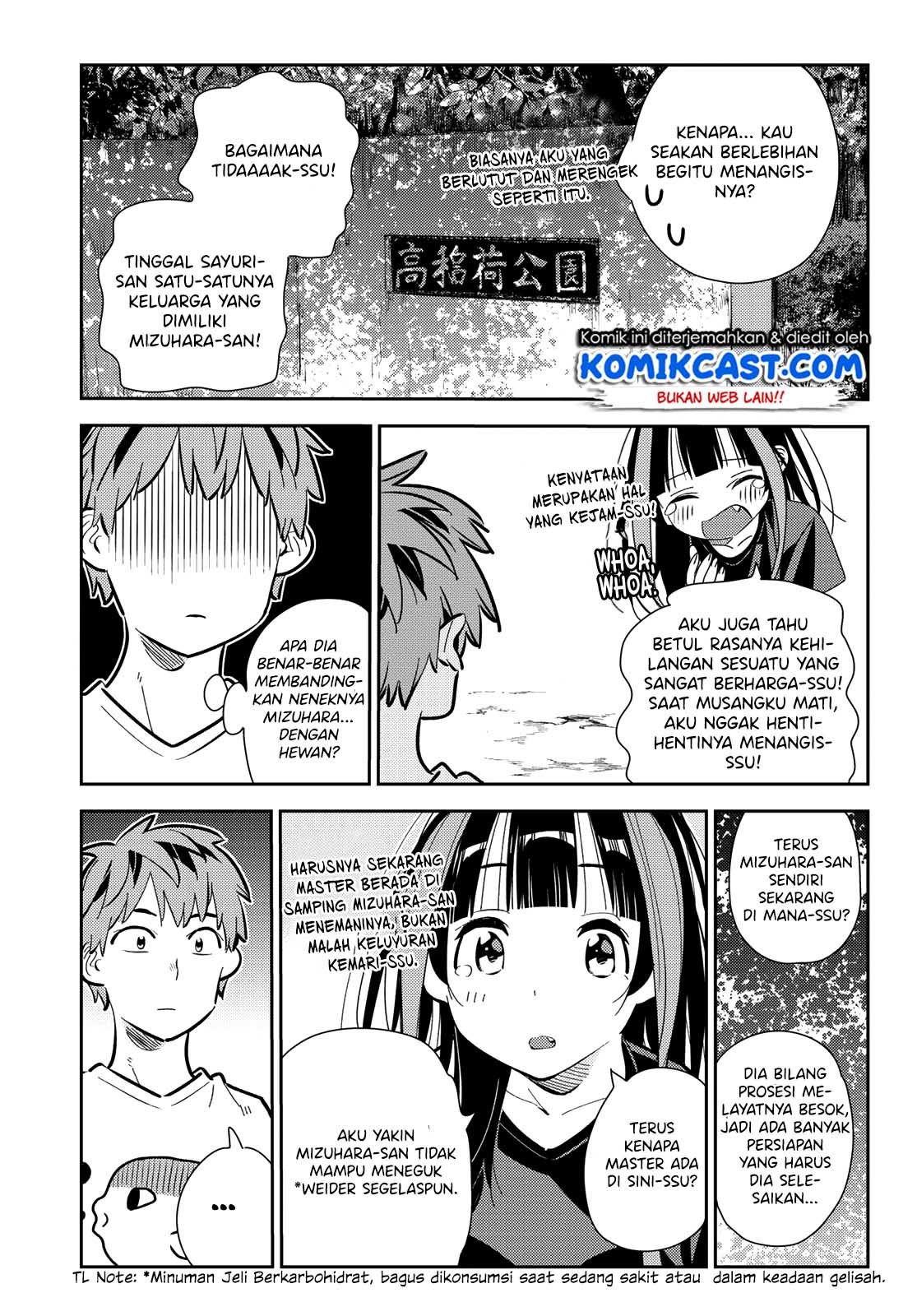 Kanojo Okarishimasu Chapter 152 Gambar 6