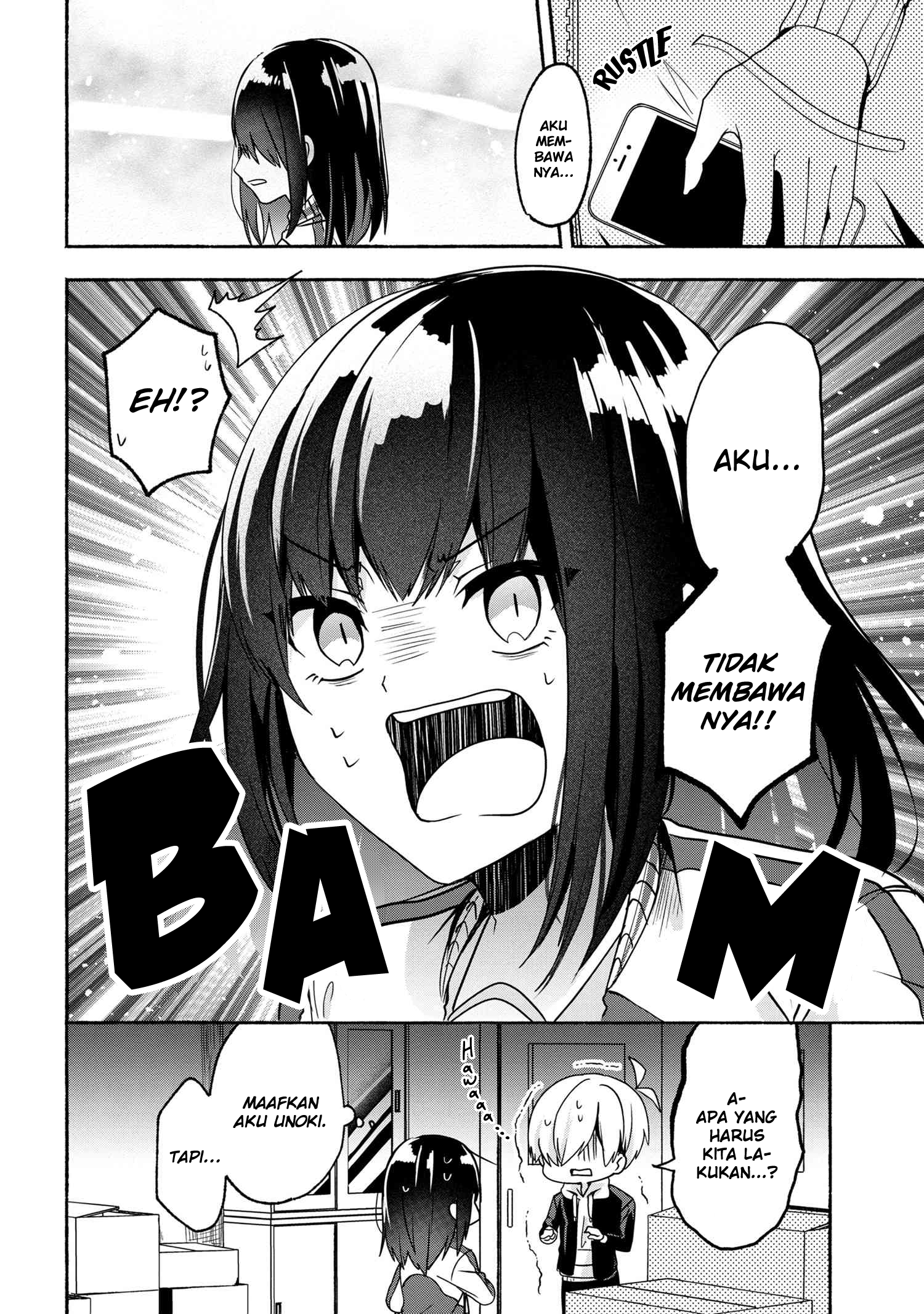Pashiri na Boku to Koisuru Banchou-san Chapter 56 Gambar 3
