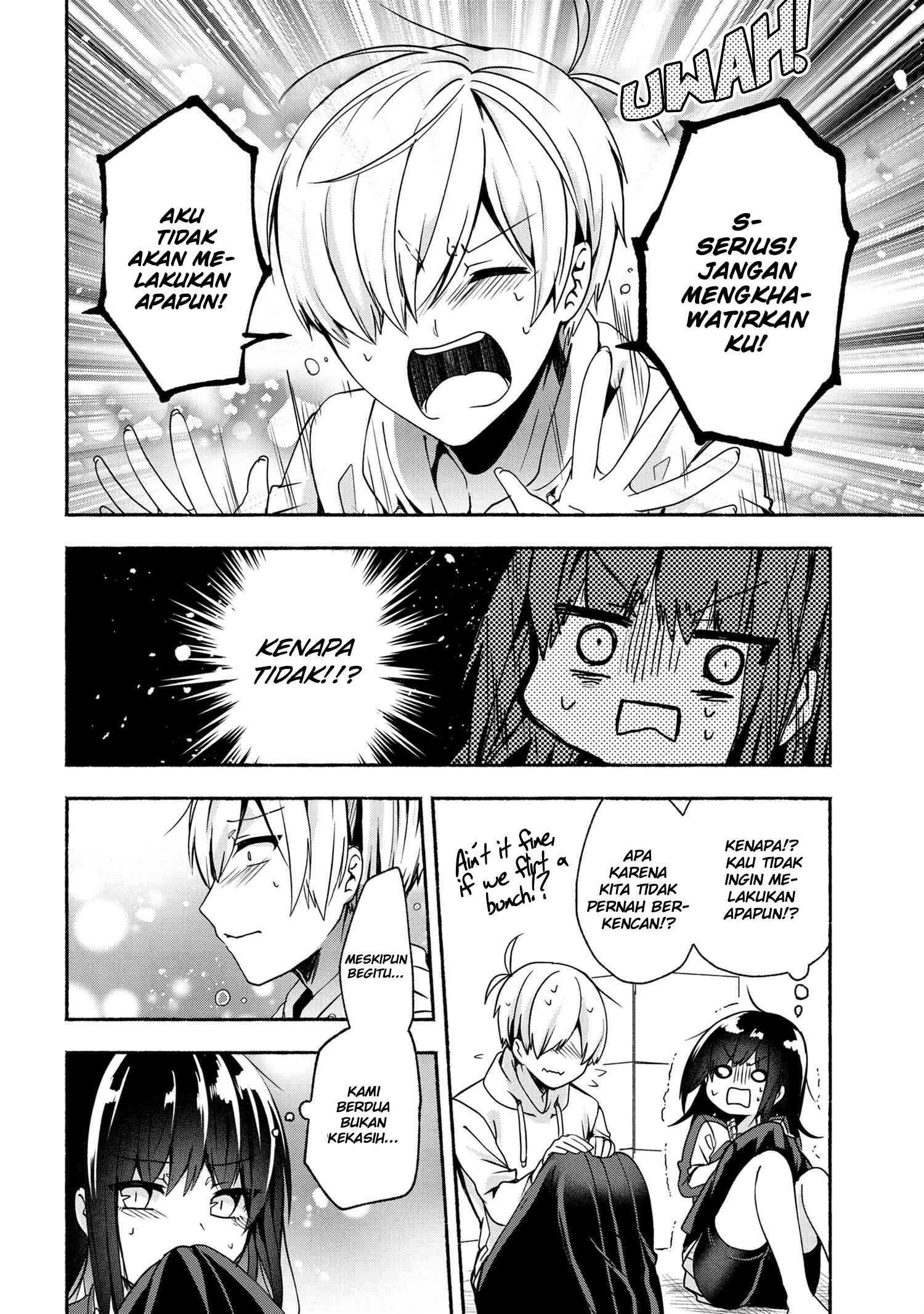 Pashiri na Boku to Koisuru Banchou-san Chapter 56 Gambar 9