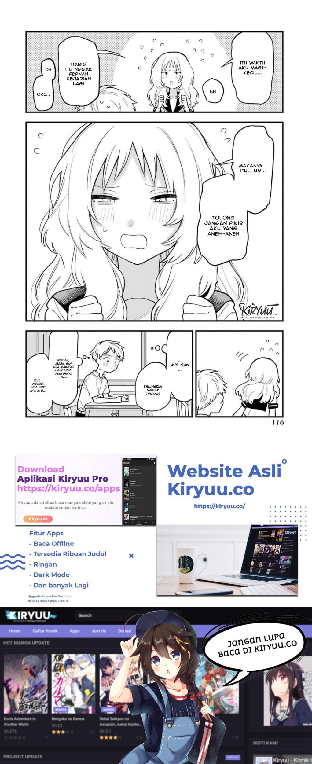 Sukinako ga Megane wo Wasureta Chapter 39 Gambar 5