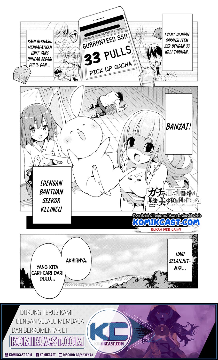 Baca Gacha wo Mawashite Nakama wo Fuyasu Saikyou no Bishoujo Gundan wo Tsukuriagero Chapter 19 Gambar 2