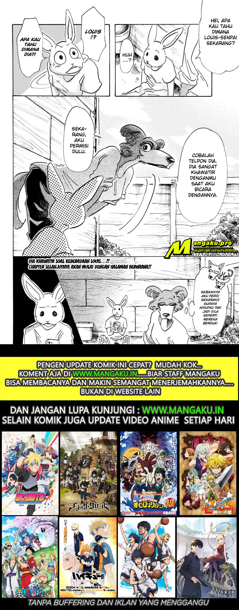 Beastars Chapter 79 Gambar 20