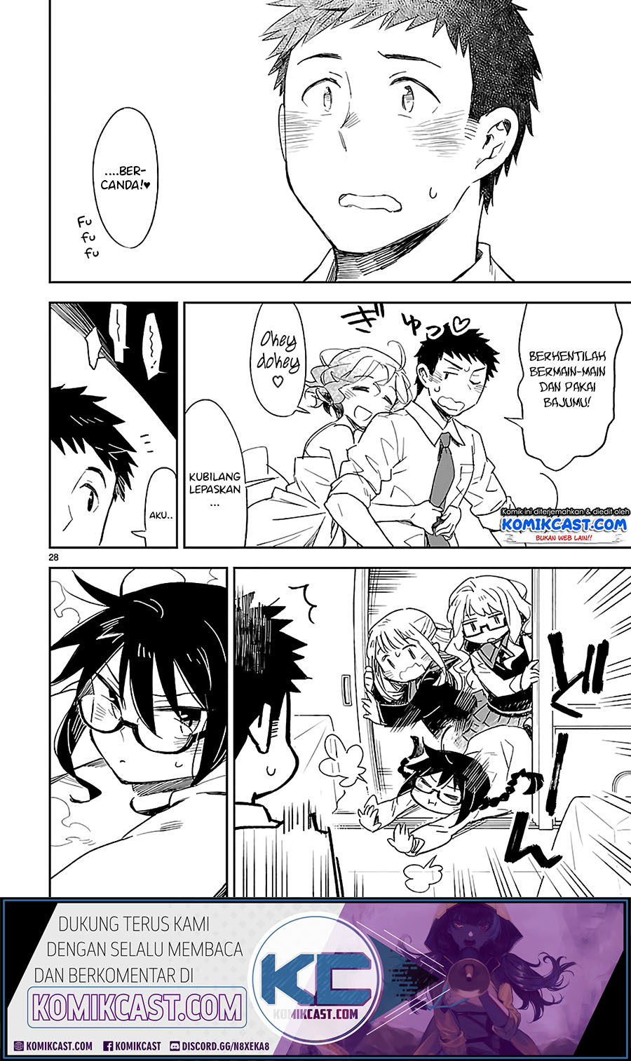Omaera Zenin Mendokusai! Chapter 28 Gambar 28
