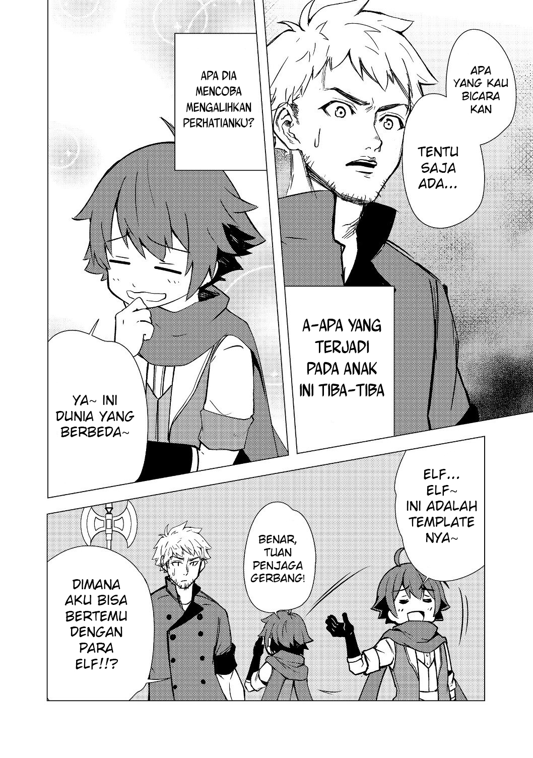 Isekai Wa Template Ni Michiafurete Chapter 03.1 Gambar 9