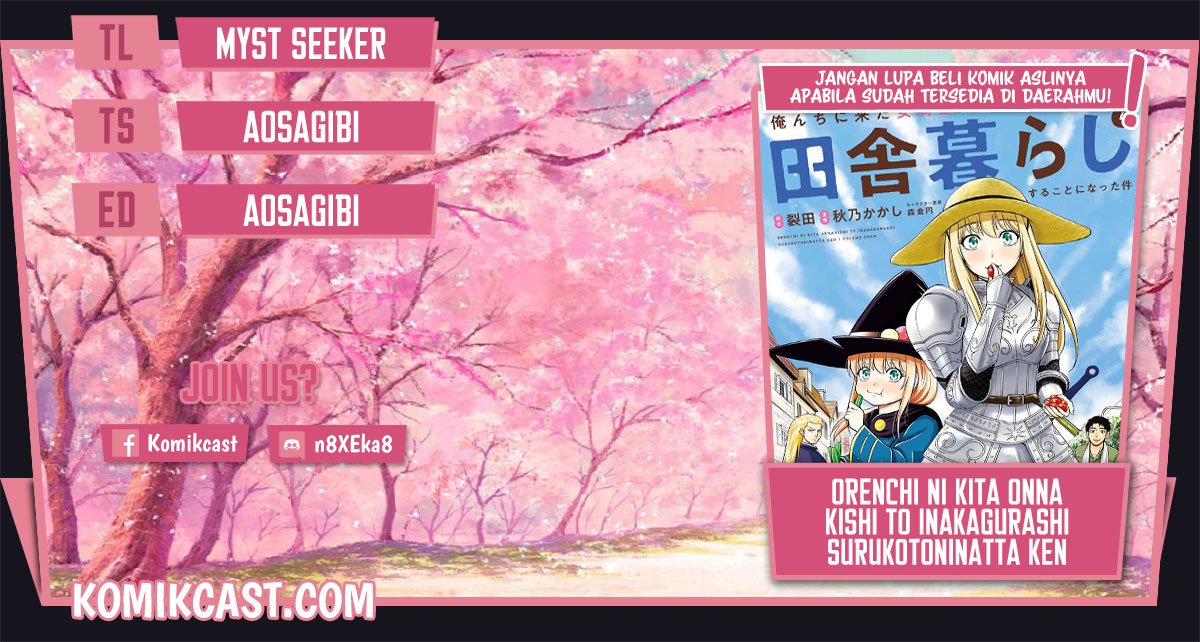 Baca Komik Orenchi ni Kita Onna Kishi to: Inakagurashi suru Koto ni Natta Ken Chapter 48 Gambar 1