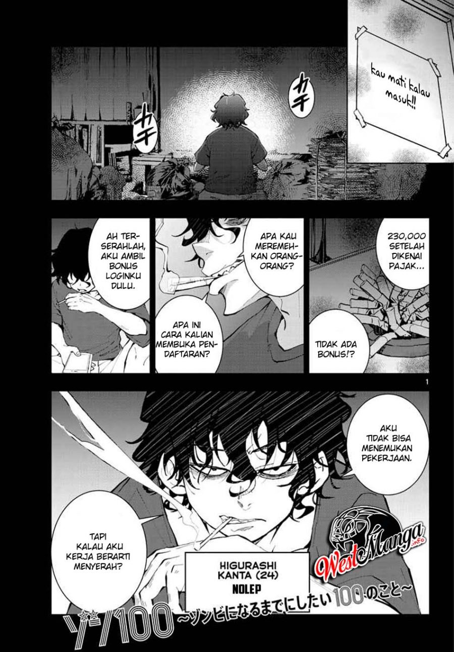 Baca Zombie 100 ~Zombie ni Naru Made ni Shitai 100 no Koto~ Chapter 16 Gambar 2