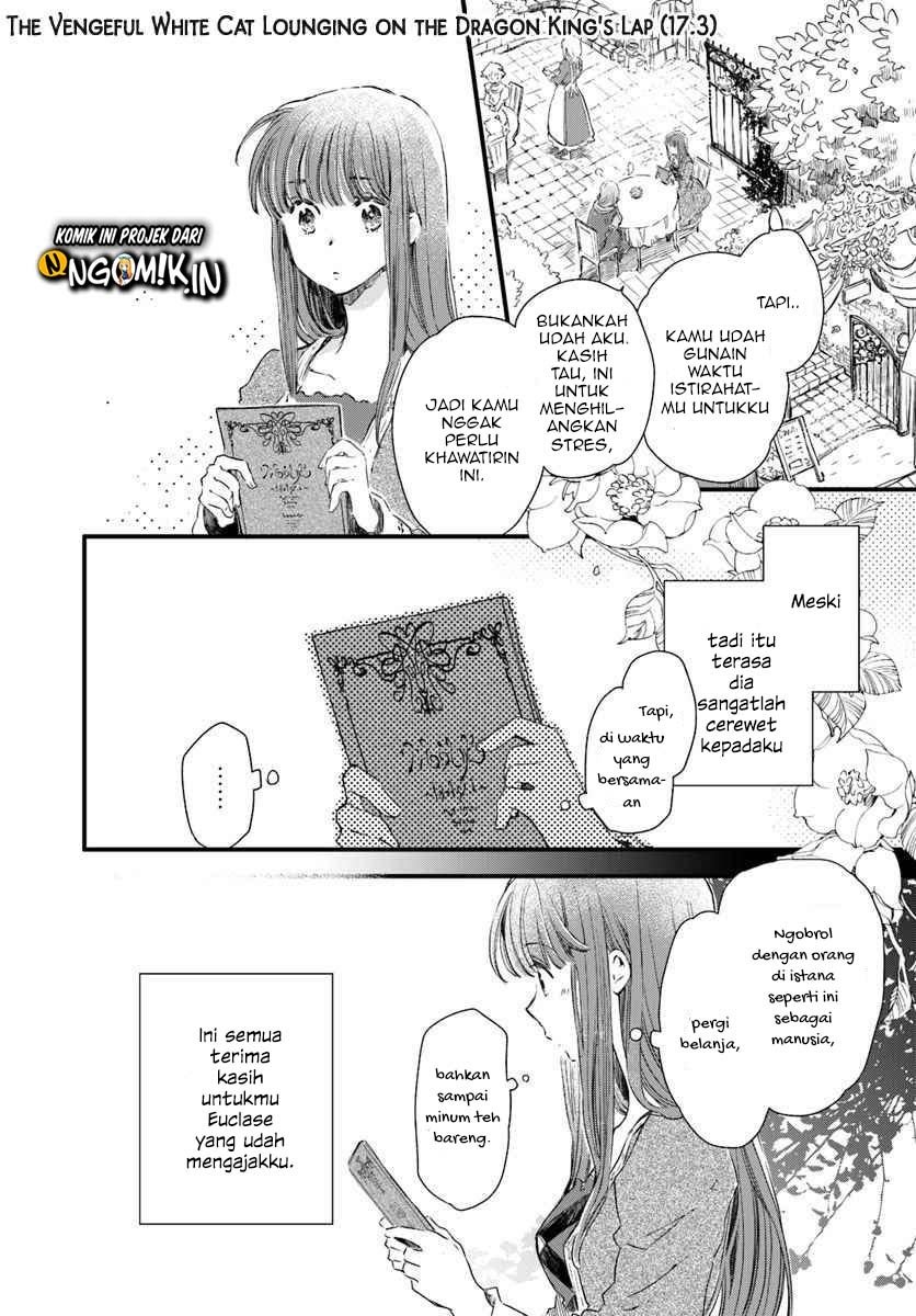 The Vengeful White Cat Lounging on the Dragon King’s Lap Chapter 17 Gambar 17