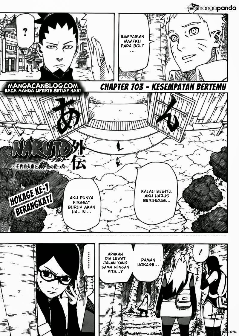Baca Komik Naruto Chapter 703 Gambar 1