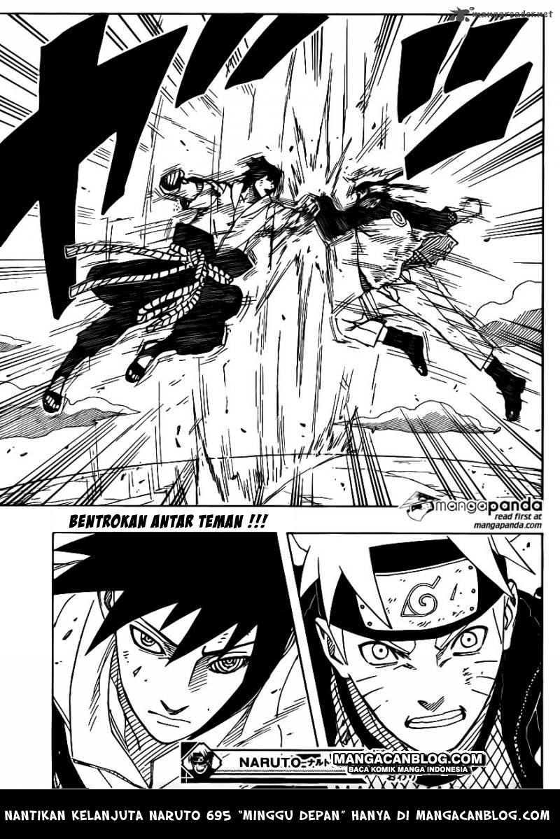 Naruto Chapter 694 Gambar 20