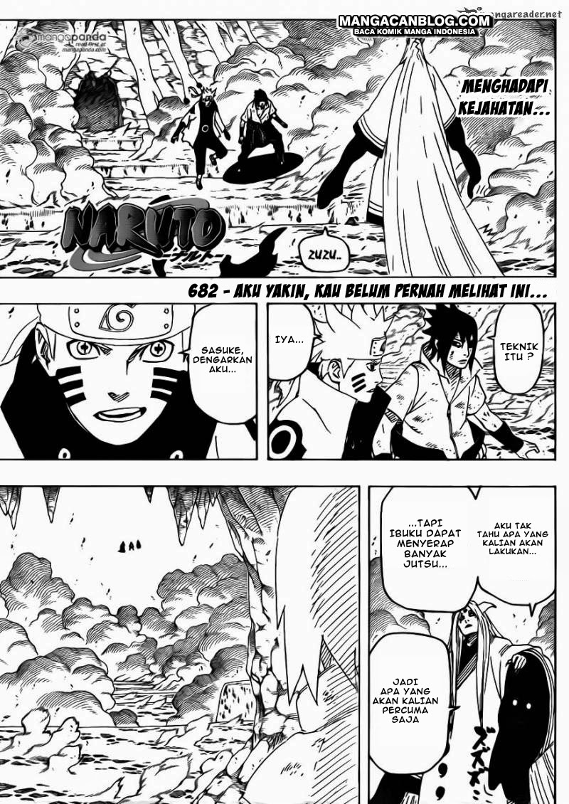 Baca Komik Naruto Chapter 682 Gambar 1