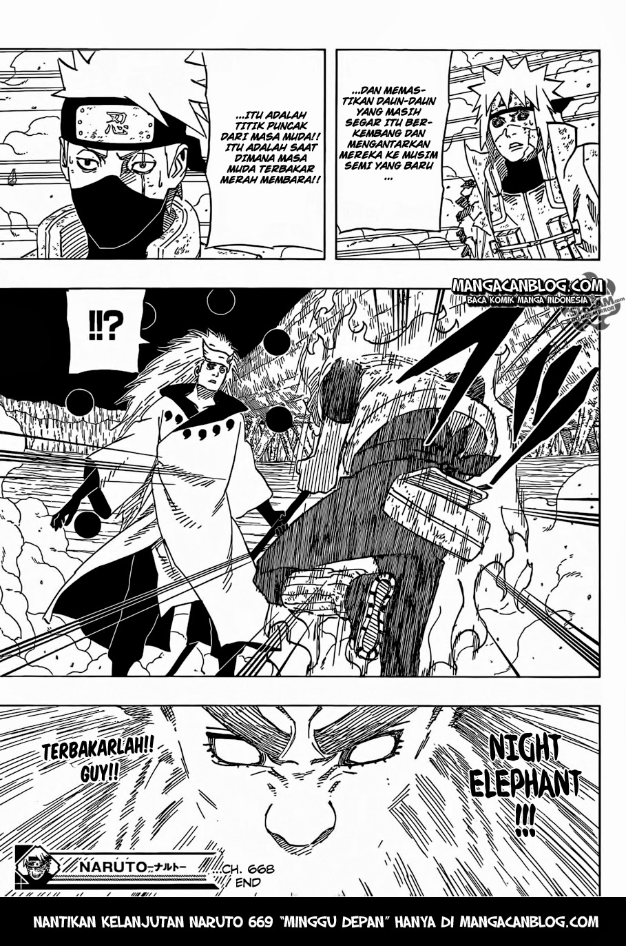 Naruto Chapter 668 Gambar 20