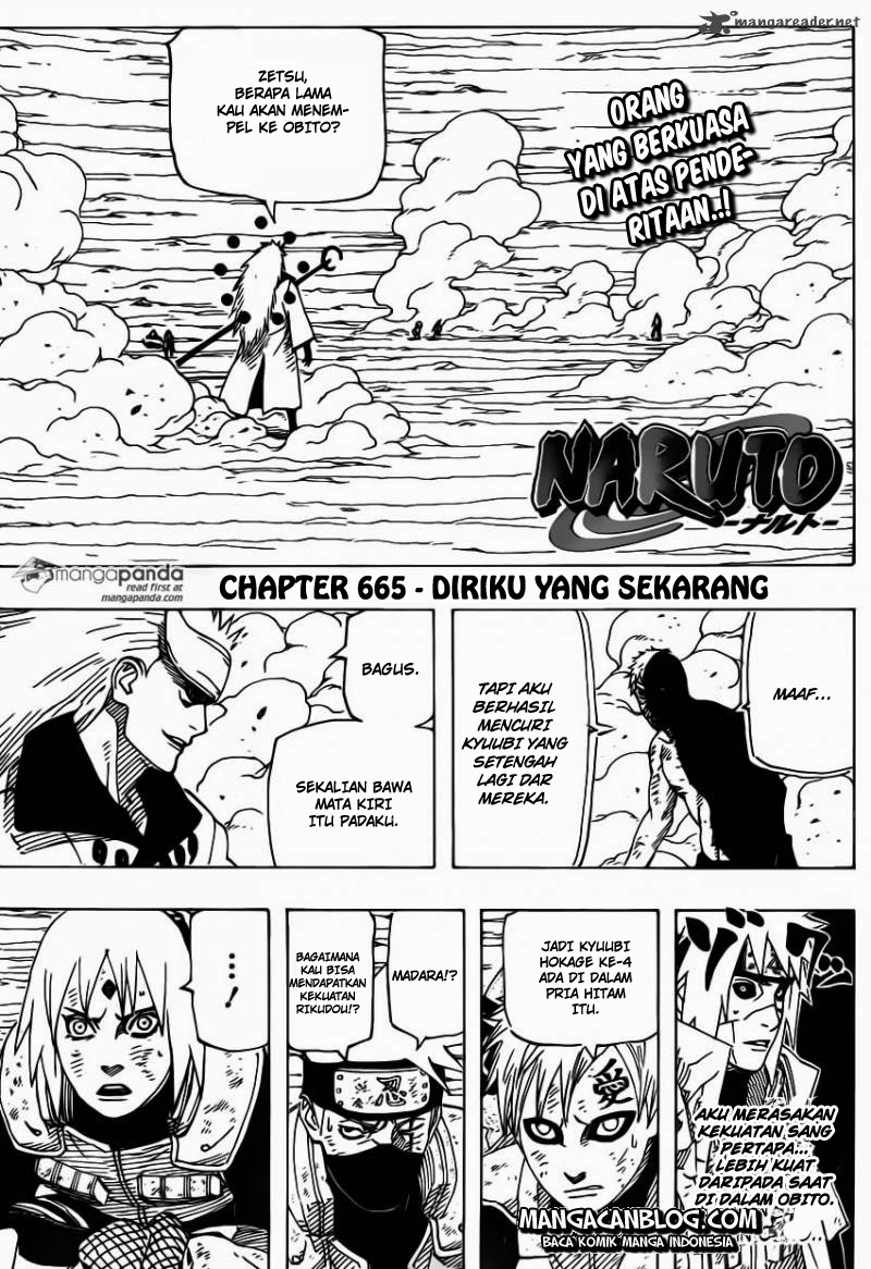Baca Naruto Chapter 665 Gambar 2