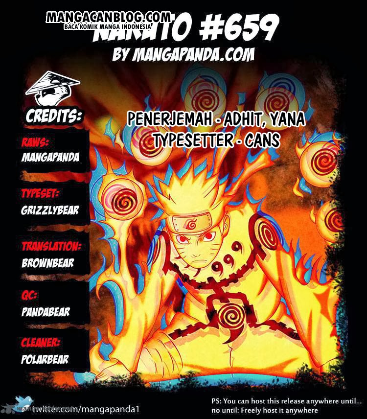 Baca Komik Naruto Chapter 659 Gambar 1