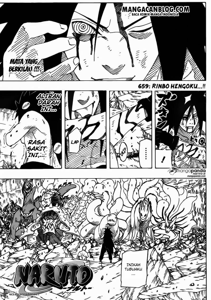 Naruto Chapter 659 Gambar 4