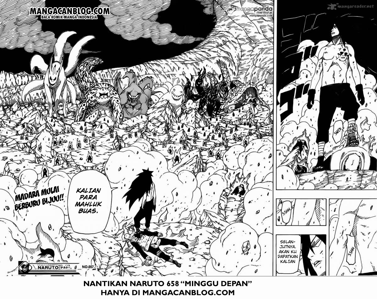 Naruto Chapter 657 Gambar 19