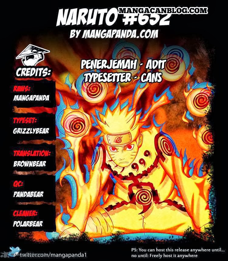 Baca Komik Naruto Chapter 652 Gambar 1