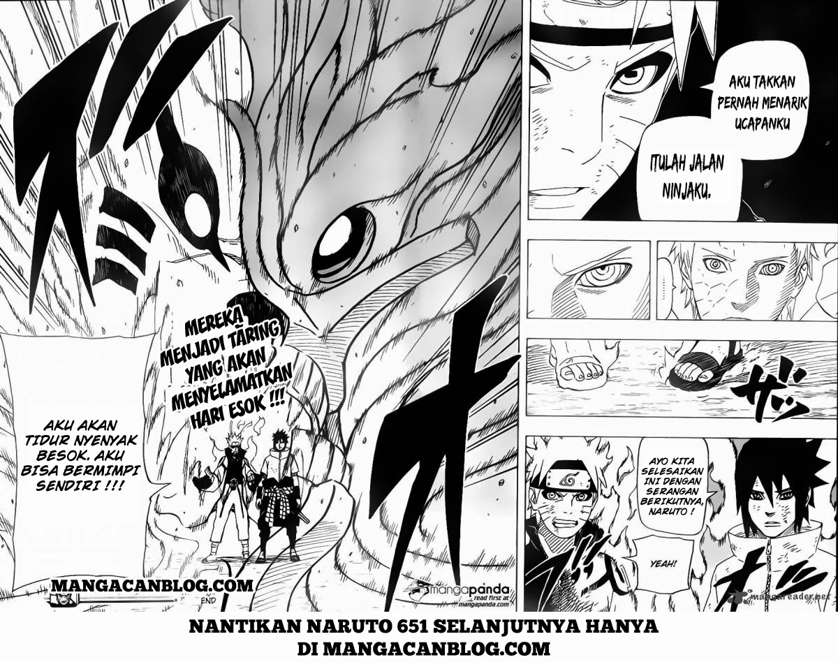 Naruto Chapter 650 Gambar 14