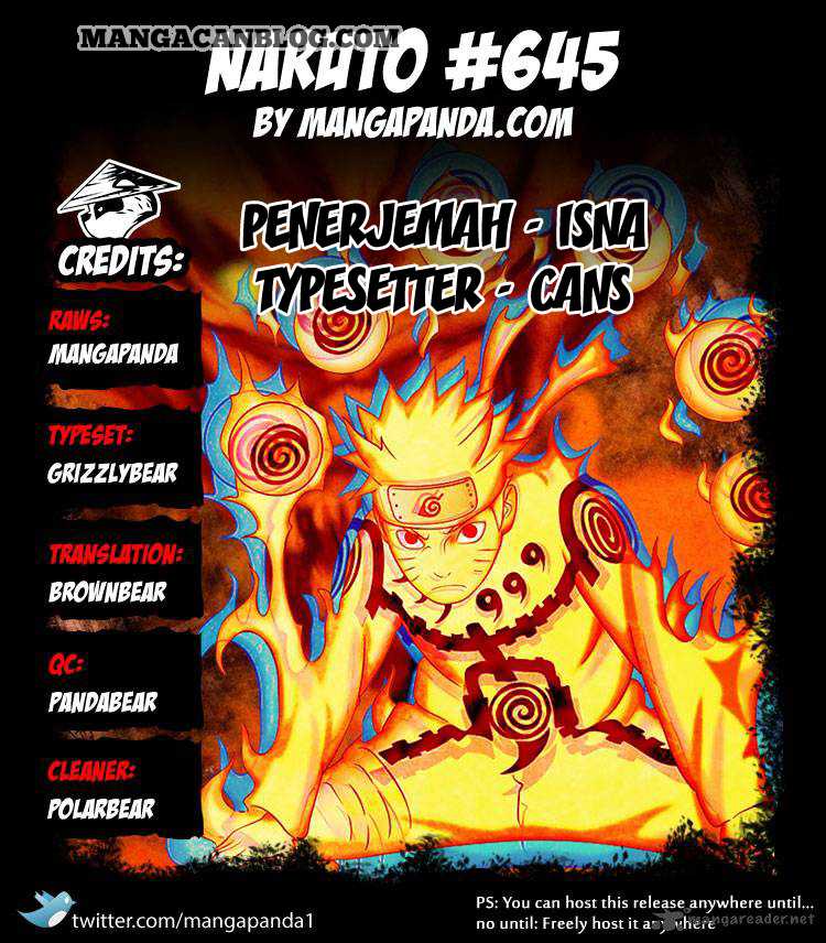 Baca Komik Naruto Chapter 645 Gambar 1