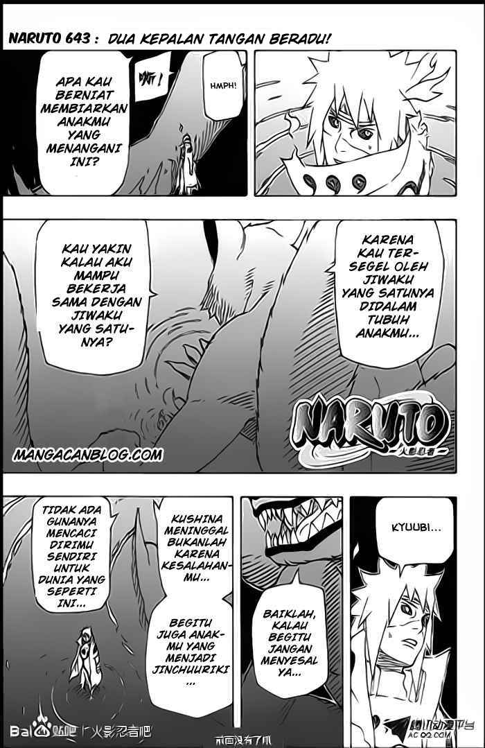 Baca Komik Naruto Chapter 643 Gambar 1