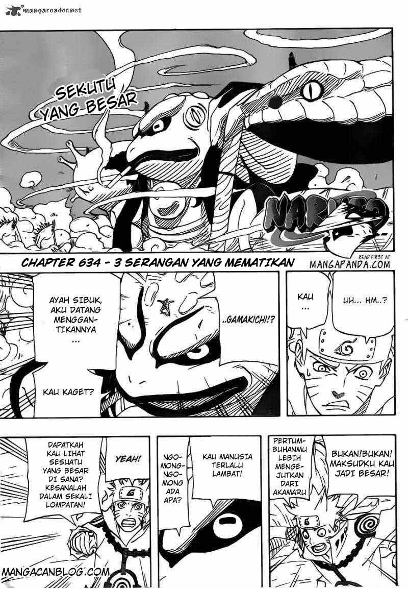 Baca Komik Naruto Chapter 634 Gambar 1