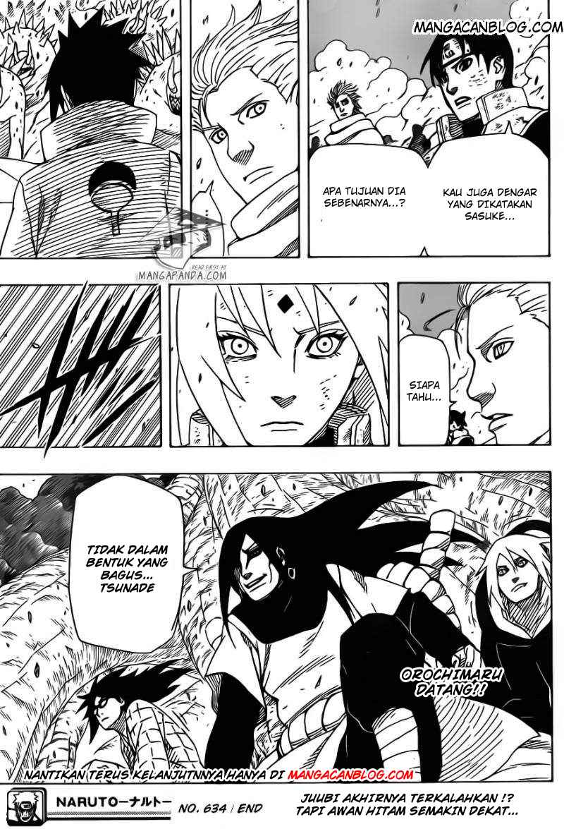 Naruto Chapter 634 Gambar 17