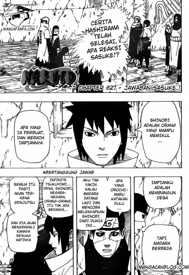 Baca Komik Naruto Chapter 627 Gambar 1