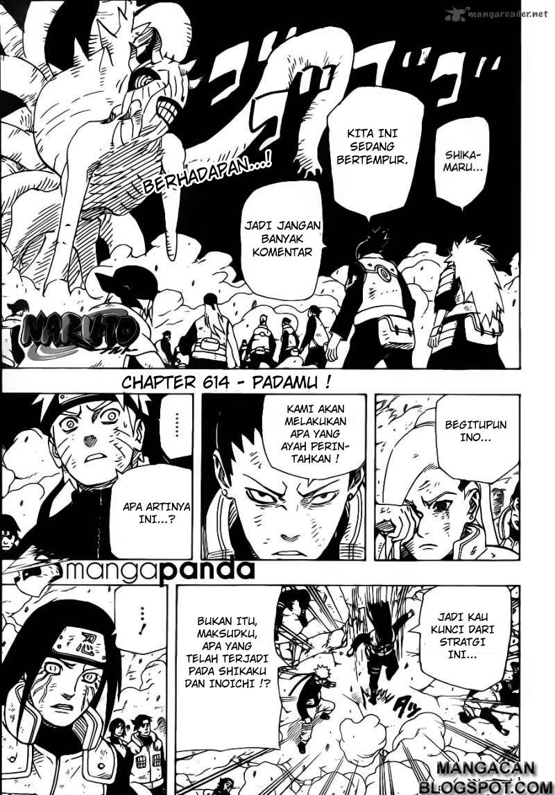 Baca Komik Naruto Chapter 614 Gambar 1
