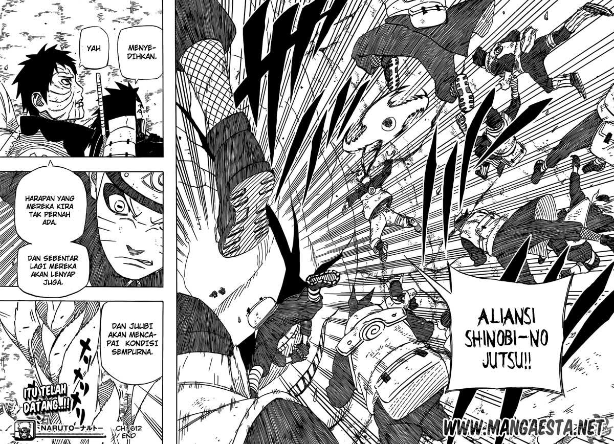 Naruto Chapter 612 Gambar 17
