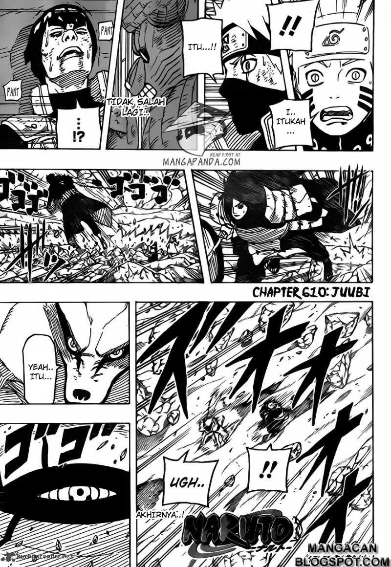 Baca Komik Naruto Chapter 610 Gambar 1