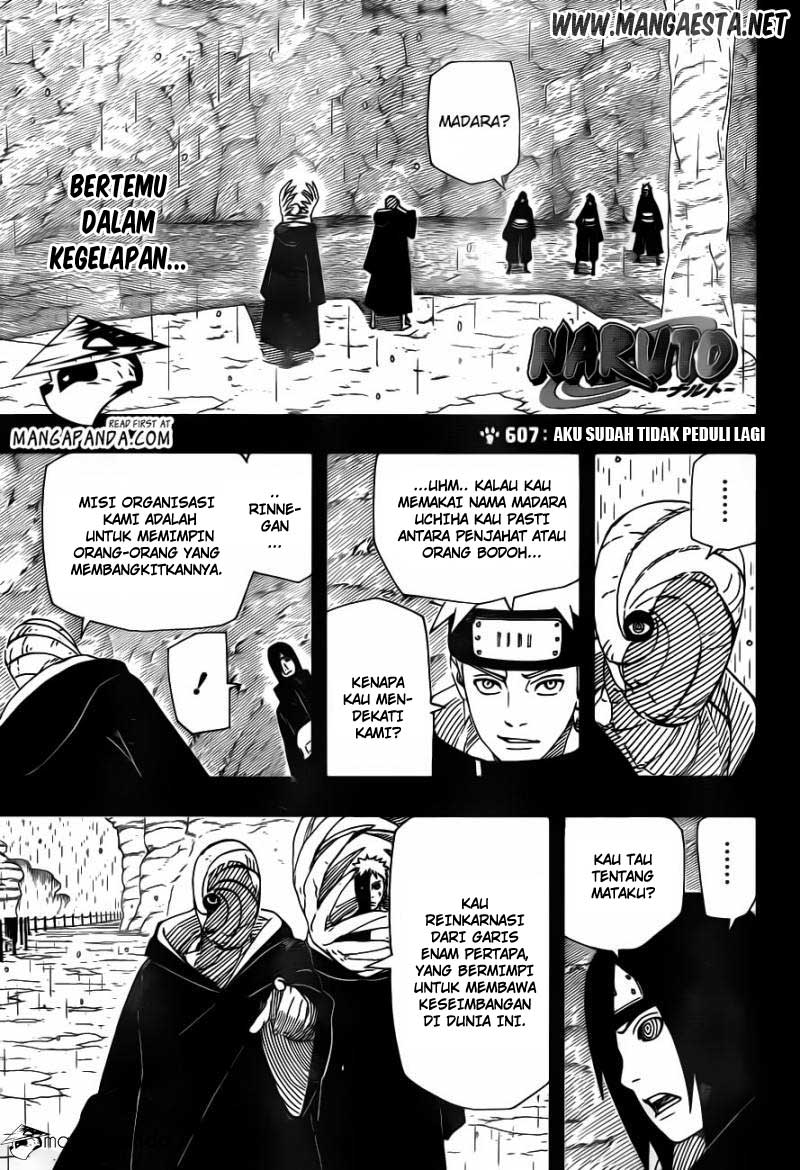 Baca Komik Naruto Chapter 607 Gambar 1