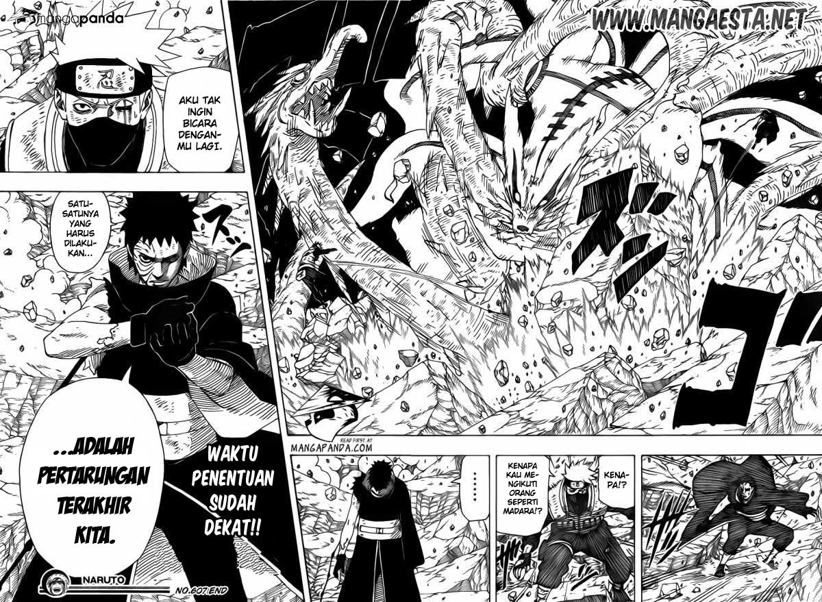 Naruto Chapter 607 Gambar 17