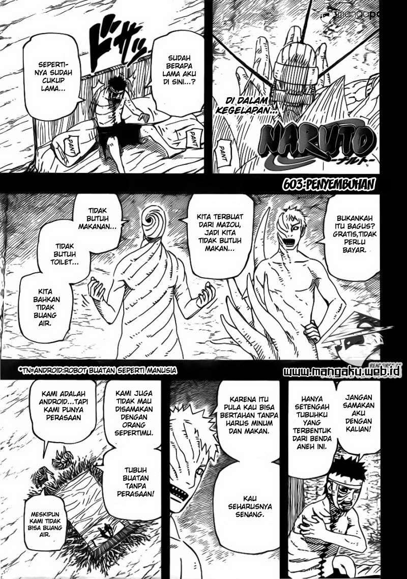 Baca  Naruto Chapter 603 Gambar 2