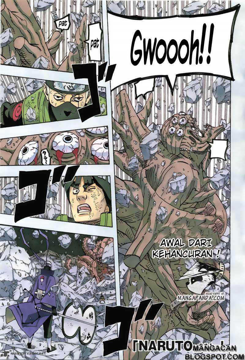 Naruto Chapter 595 Gambar 3
