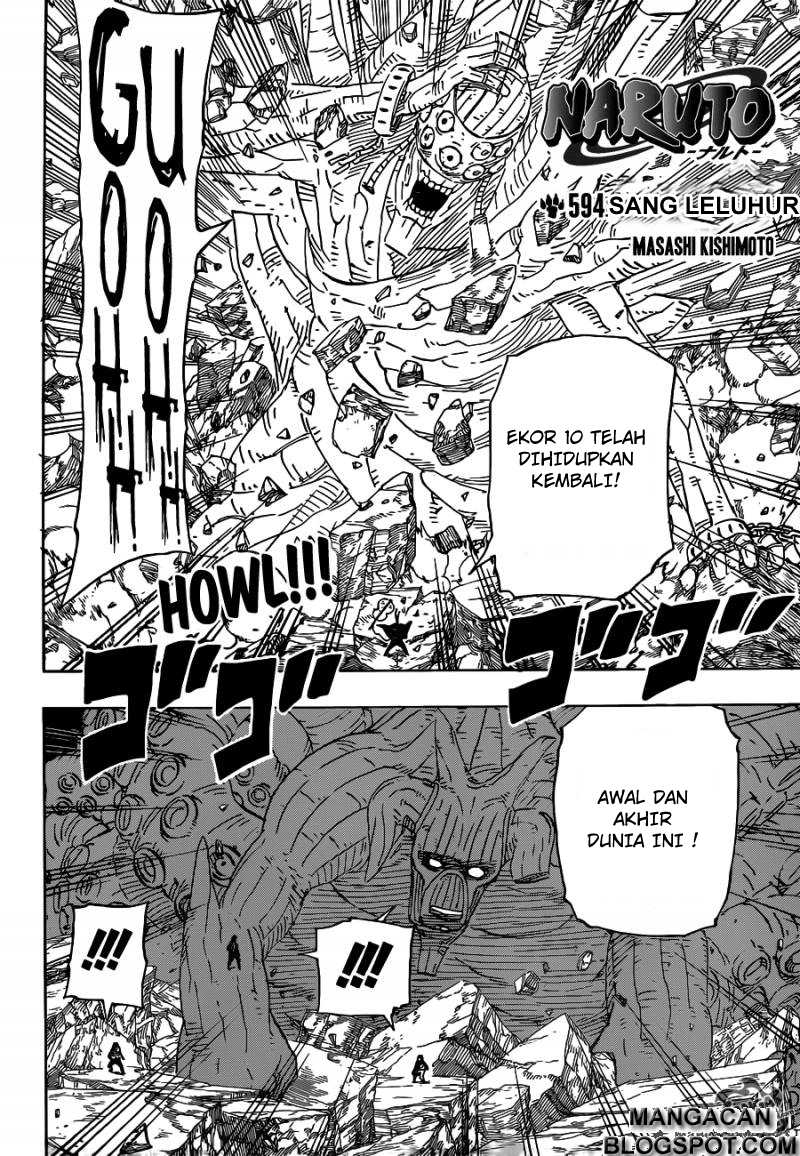 Naruto Chapter 594 Gambar 7
