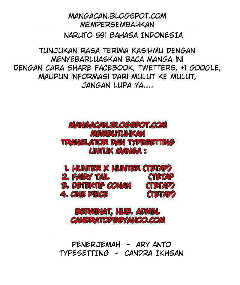 Naruto Chapter 591 Gambar 18