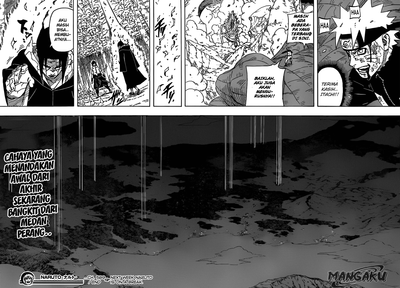 Naruto Chapter 589 Gambar 15