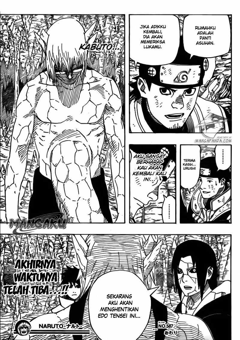 Naruto Chapter 587 Gambar 17