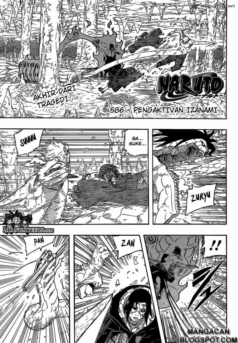 Baca Komik Naruto Chapter 586 Gambar 1