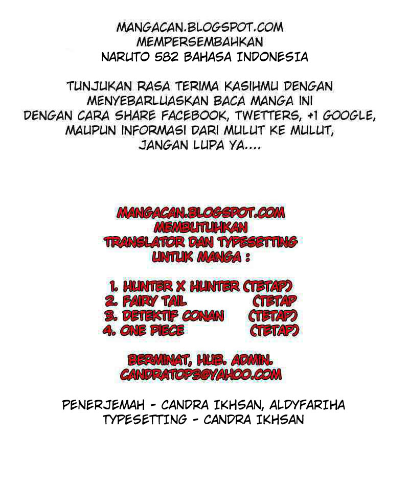 Baca Komik Naruto Chapter 582 Gambar 1