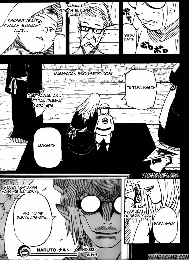 Naruto Chapter 582 Gambar 18