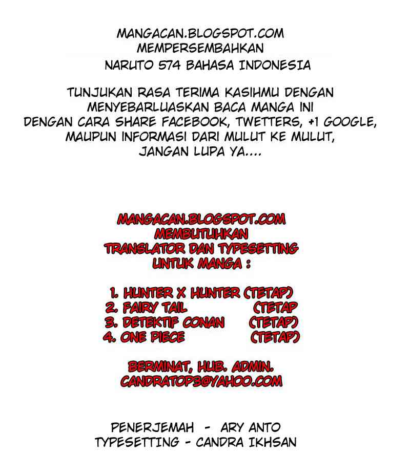 Baca Komik Naruto Chapter 574 Gambar 1