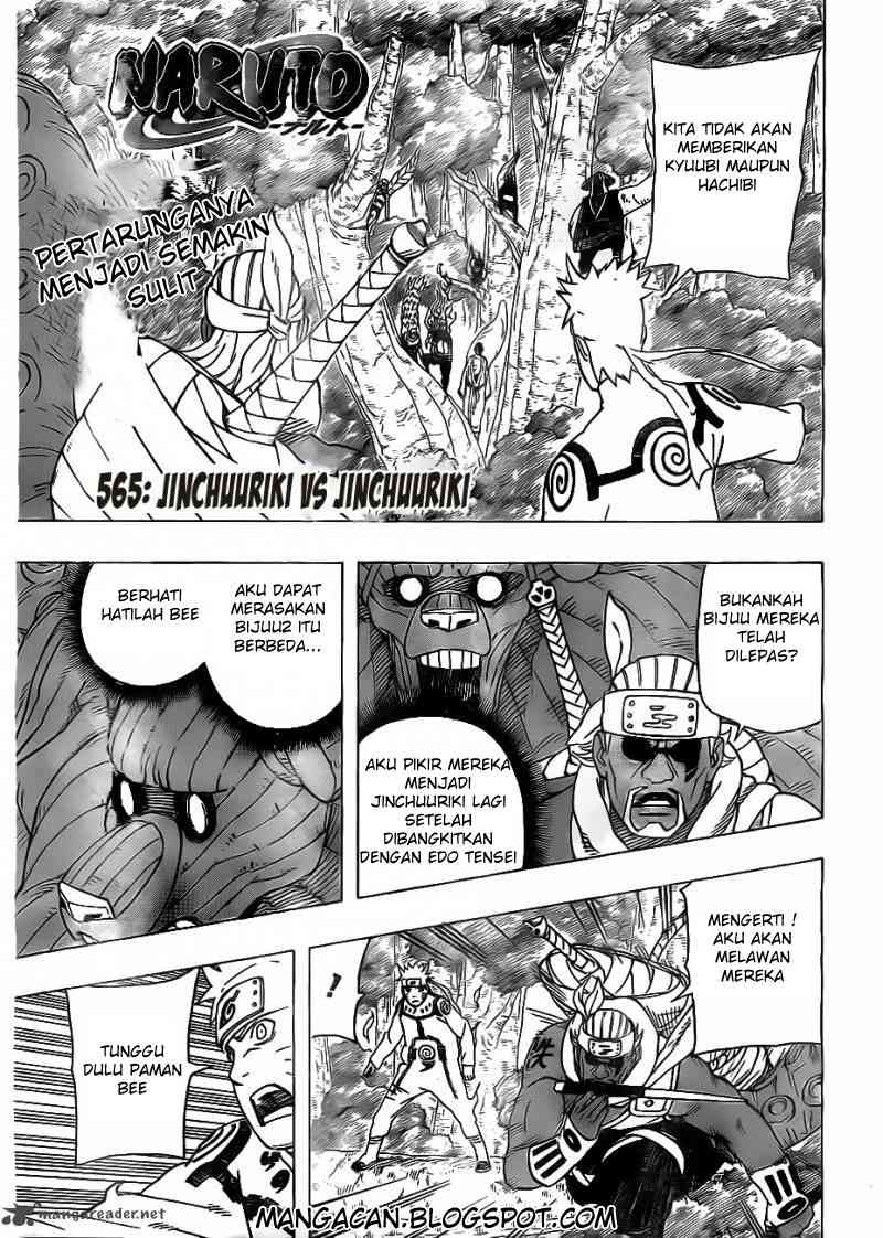 Baca Komik Naruto Chapter 565 Gambar 1