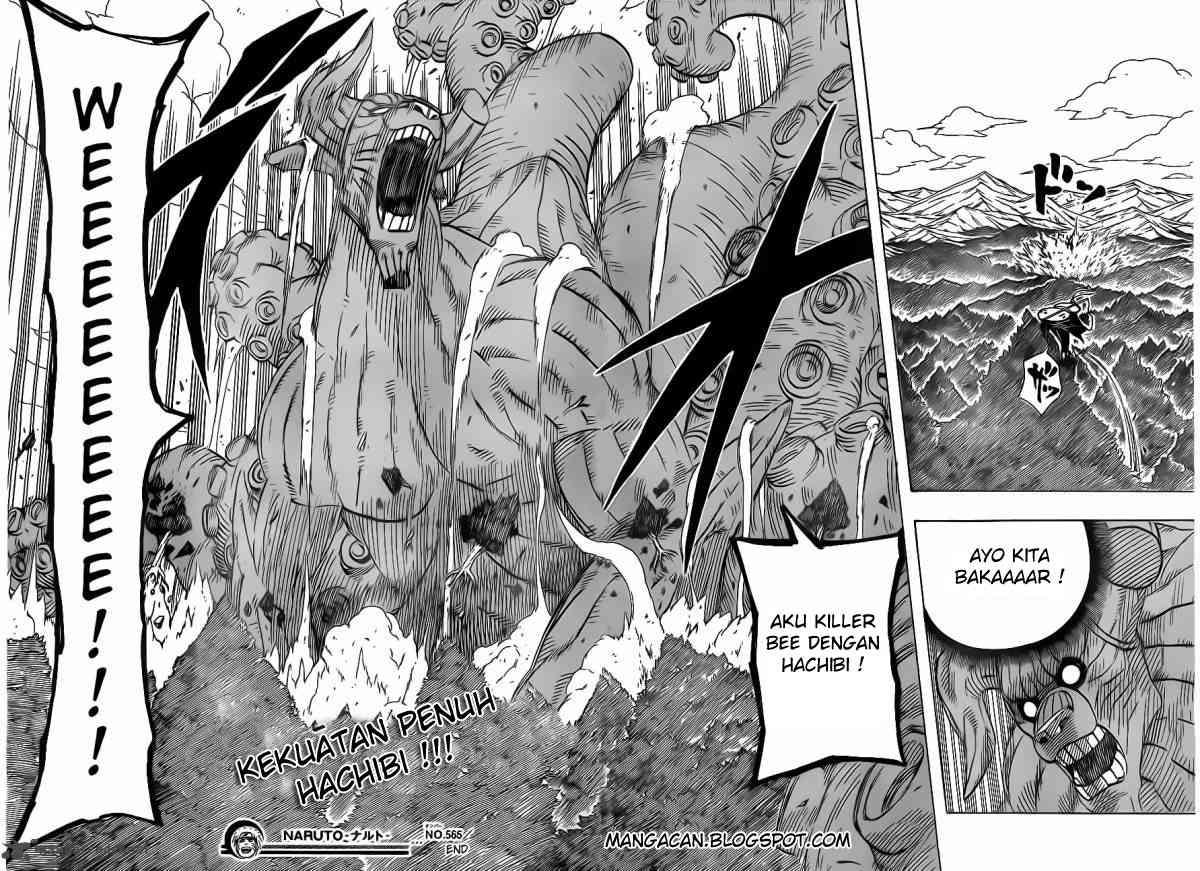 Naruto Chapter 565 Gambar 15