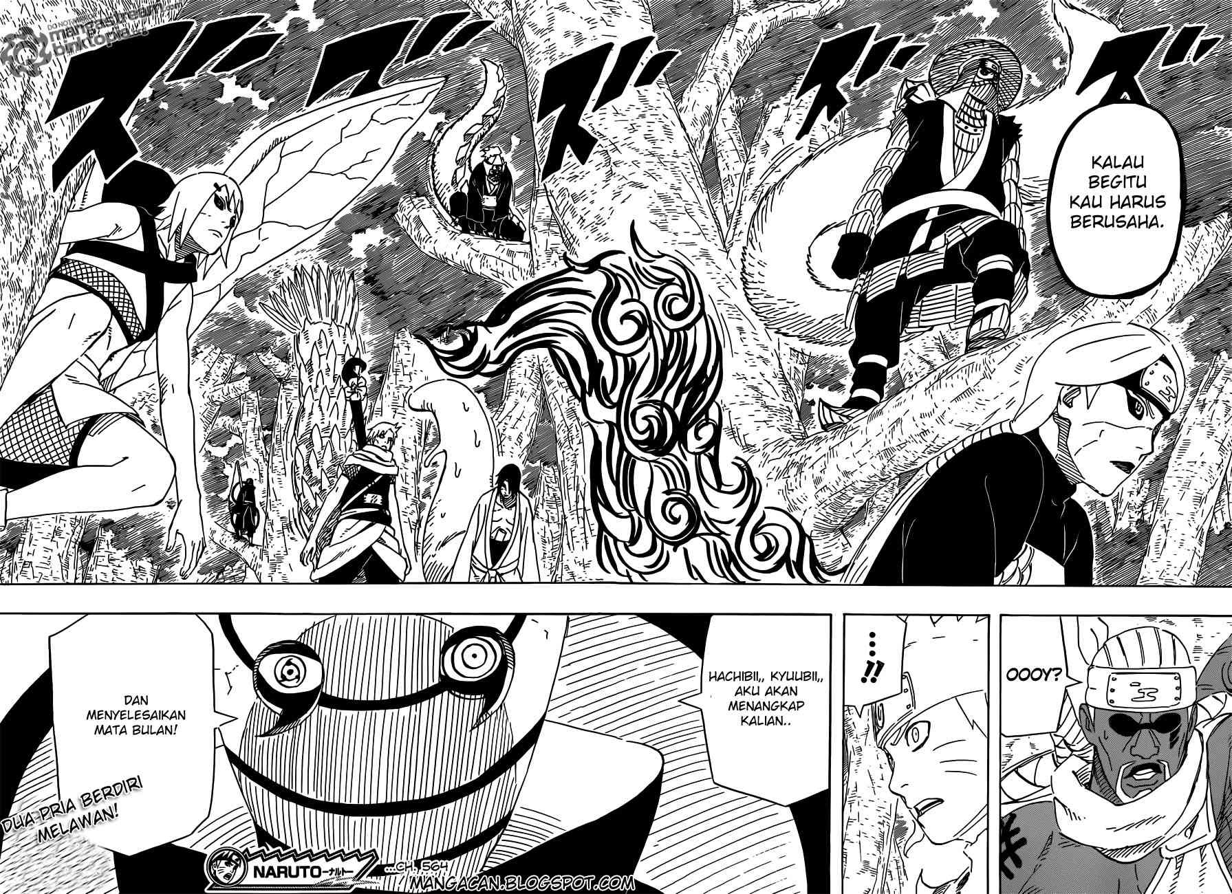 Naruto Chapter 564 Gambar 16