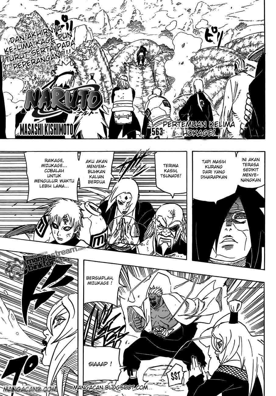 Baca  Naruto Chapter 563 Gambar 2