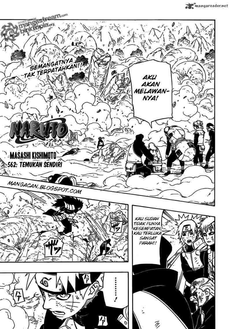 Baca Komik Naruto Chapter 562 Gambar 1