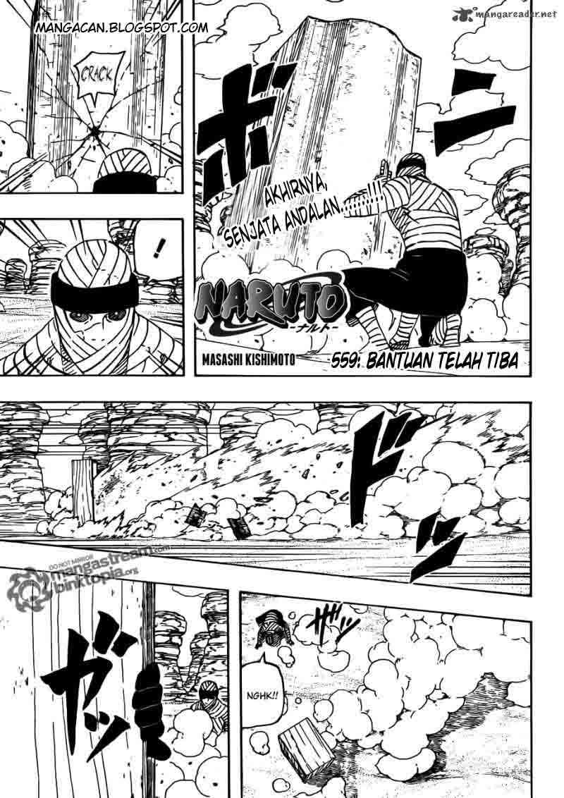 Baca Komik Naruto Chapter 559 Gambar 1